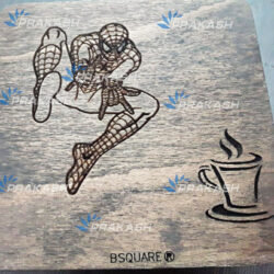 Engraved Wooden coaster