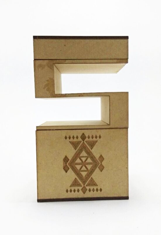 laser marking on MDF