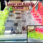 Laser cut acrylic sample