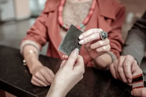 Digital cards with laser marking