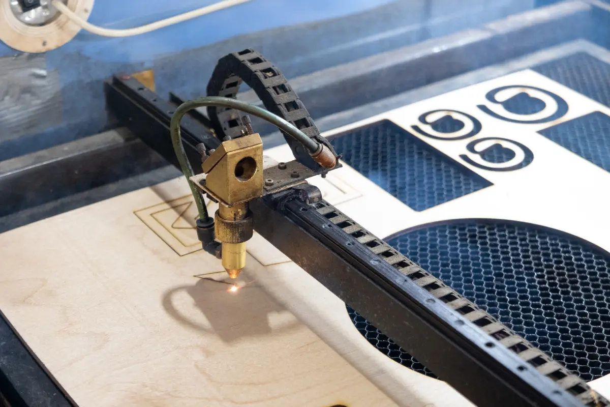 laser cutting plywood