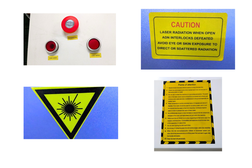 CO2 Laser Machine Safety Parameters