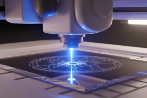 laser engraving on glass