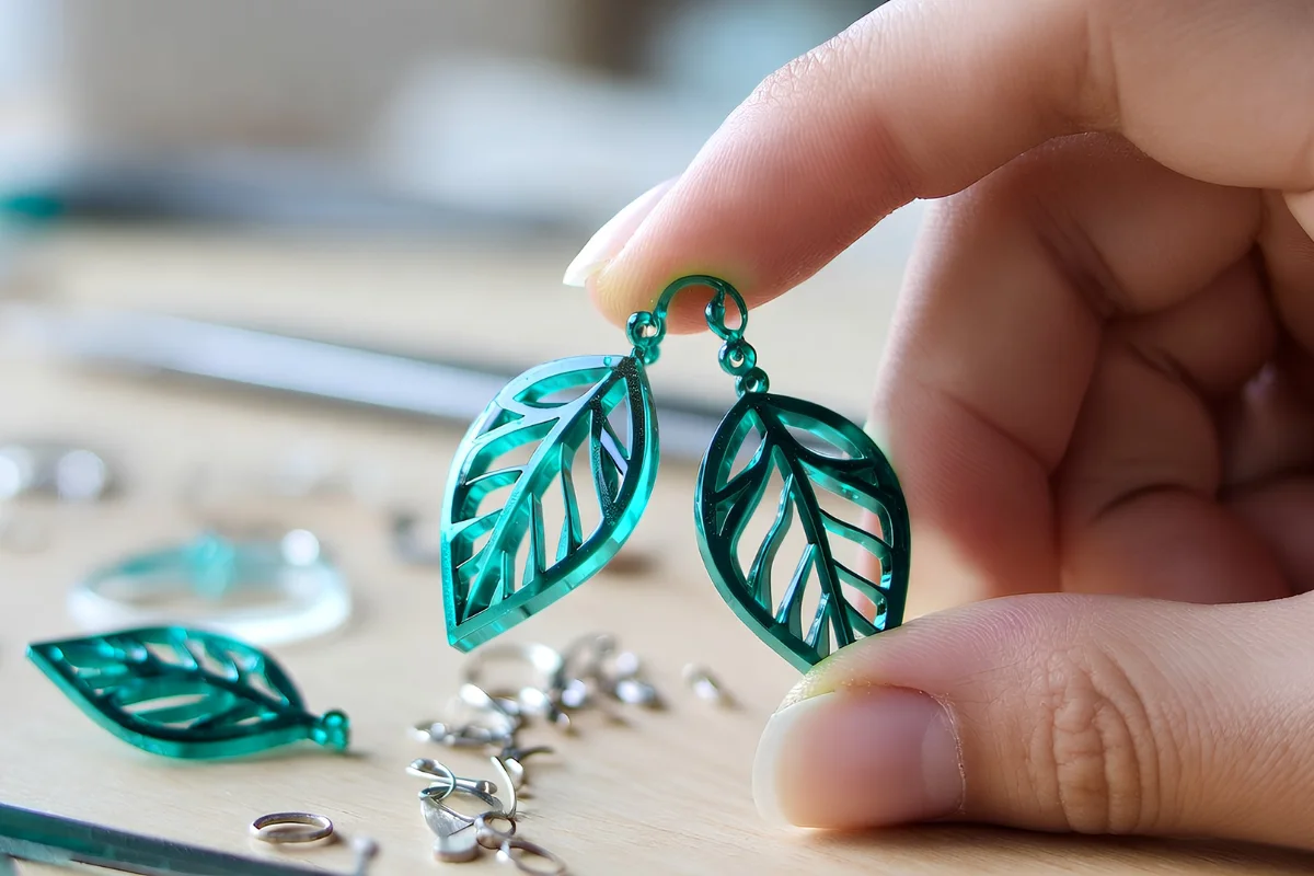 acrylic earrings