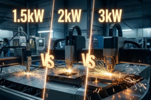 1.5kW vs 2kW vs 3kW Fiber Laser Cutting Machine