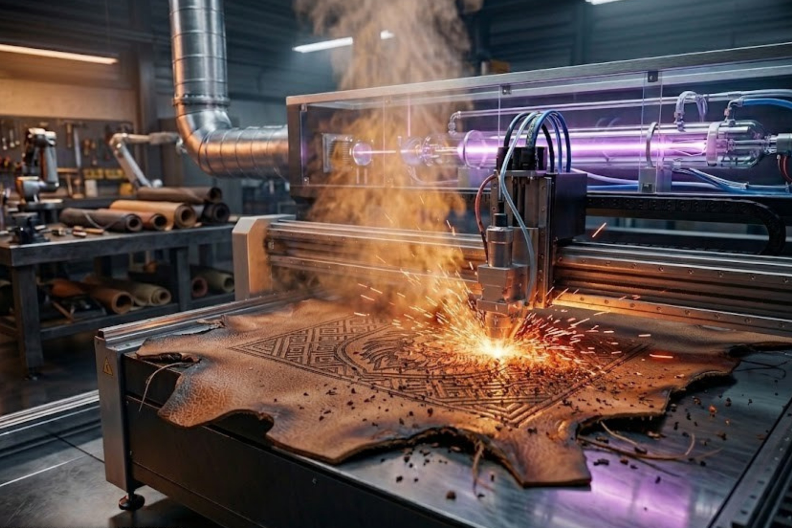 how to engrave leather