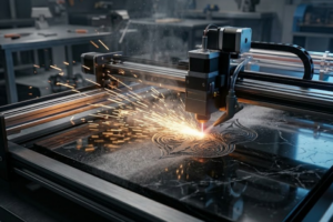 Laser Engraving Marble