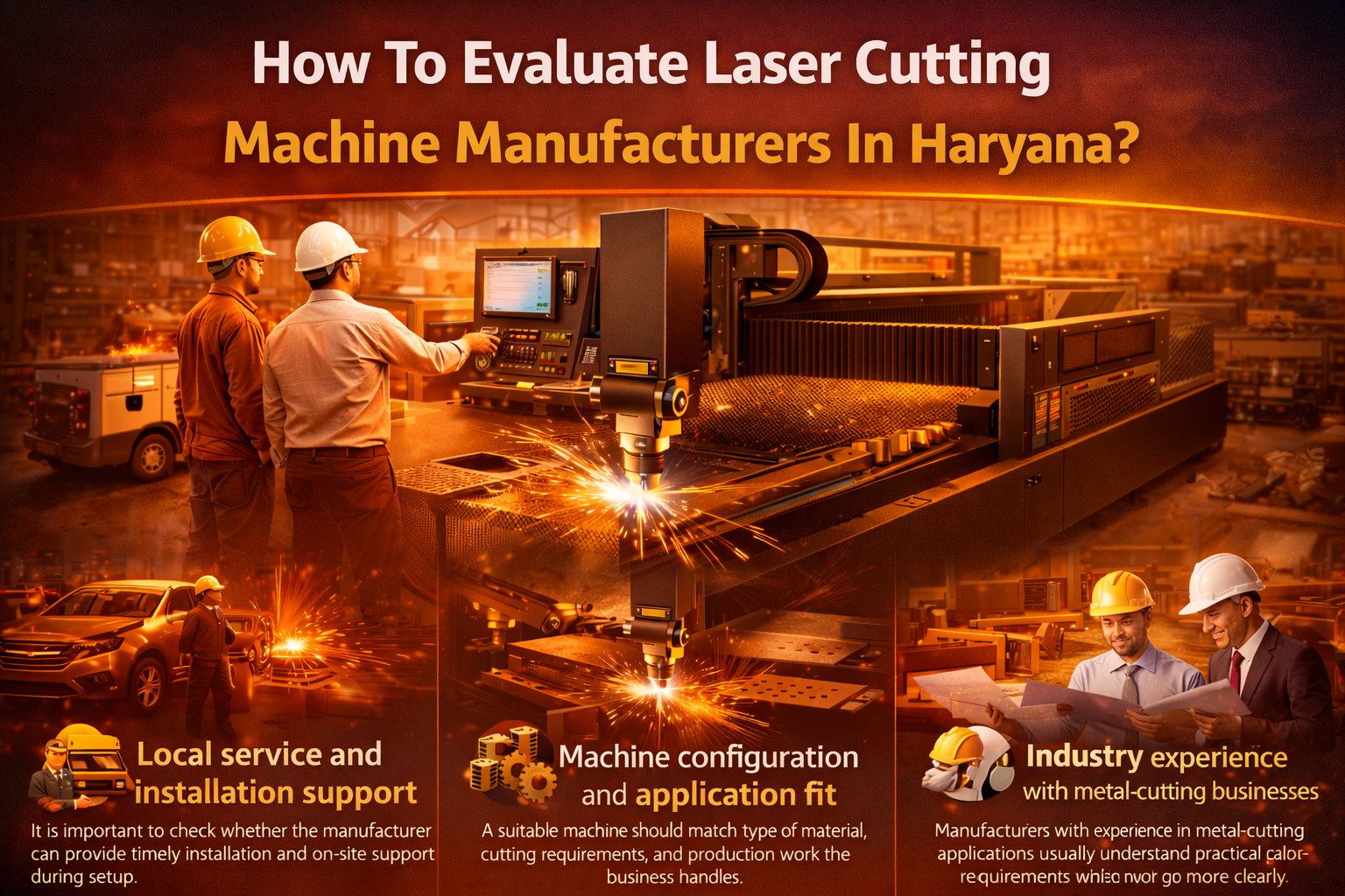 Fiber laser cutting equipment