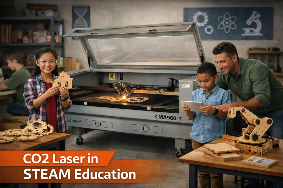 Application of CO2 laser cutting machine
